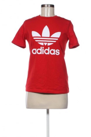 Dámské tričko Adidas Originals, Velikost S, Barva Červená, Cena  349,00 Kč