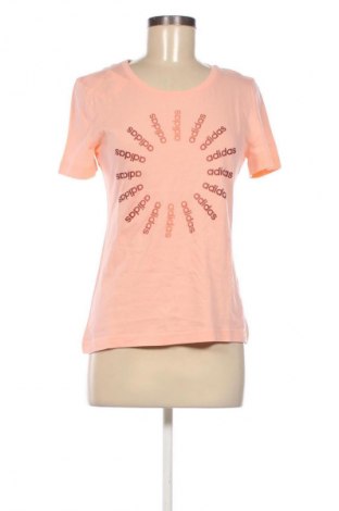 Damen T-Shirt Adidas, Größe S, Farbe Aschrosa, Preis € 14,00