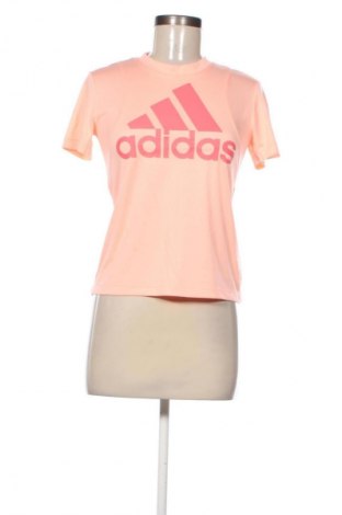 Damski T-shirt Adidas, Rozmiar XS, Kolor Różowy, Cena 62,07 zł