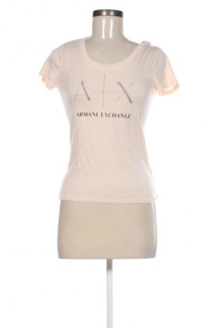 Дамска тениска Armani Exchange, Размер S, Цвят Розов, Цена 58,99 лв.