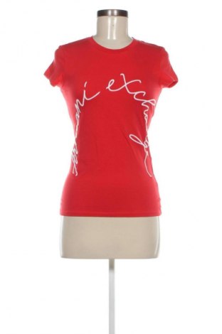 Tricou de femei Armani Exchange, Mărime XS, Culoare Roșu, Preț 248,99 Lei