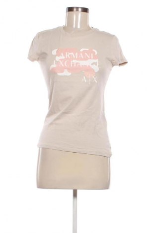 Tricou de femei Armani Exchange, Mărime S, Culoare Bej, Preț 117,99 Lei
