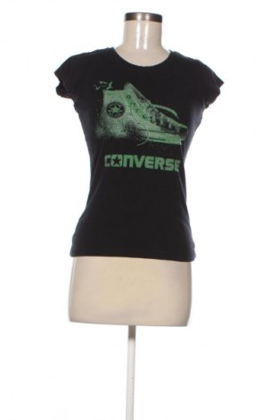 Damski T-shirt Converse, Rozmiar L, Kolor Czarny, Cena 62,07 zł