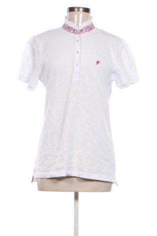 Γυναικείο t-shirt Denim Culture, Μέγεθος L, Χρώμα Λευκό, Τιμή 11,99 €