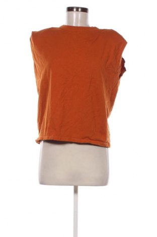 Дамска тениска Mango, Размер XS, Цвят Оранжев, Цена 15,99 лв.