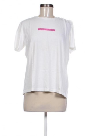 Γυναικείο t-shirt Mango, Μέγεθος M, Χρώμα Λευκό, Τιμή 8,00 €