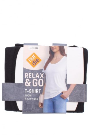 Damen T-Shirt Nur Die, Größe XL, Farbe Schwarz, Preis € 15,99
