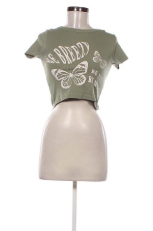Dámske tričko Pull&Bear, Veľkosť S, Farba Zelená, Cena  8,70 €