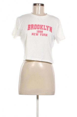 Damen T-Shirt SHEIN, Größe XL, Farbe Weiß, Preis 8,70 €