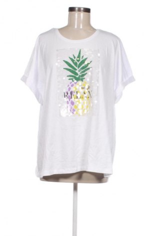 Damen T-Shirt Samoon, Größe XL, Farbe Weiß, Preis 28,99 €