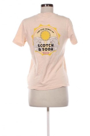 Női póló Scotch & Soda, Méret S, Szín Bézs, Ár 6 800 Ft