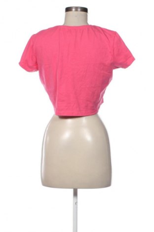 Tricou de femei Sinsay, Mărime XL, Culoare Roz, Preț 44,74 Lei