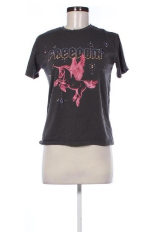 Tricou de femei Stradivarius, Mărime S, Culoare Gri, Preț 29,99 Lei