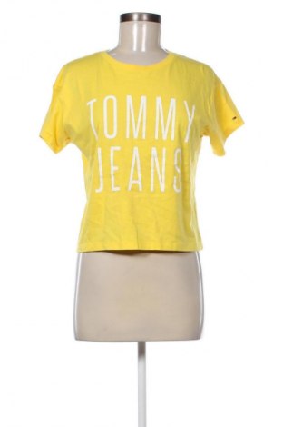 Дамска тениска Tommy Jeans, Размер XS, Цвят Жълт, Цена 34,99 лв.