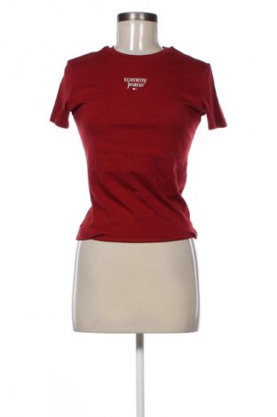 Dámske tričko Tommy Jeans, Veľkosť M, Farba Červená, Cena  17,39 €