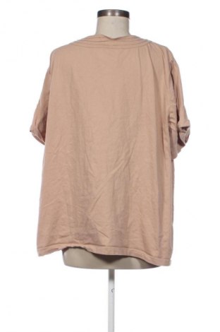 Damen T-Shirt Unbranded, Größe 4XL, Farbe Beige, Preis 9,00 €
