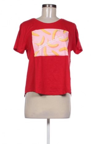 Damski T-shirt Up 2 Fashion, Rozmiar XL, Kolor Czerwony, Cena 40,45 zł