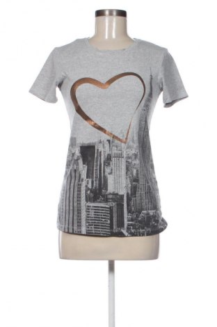 Damski T-shirt Woman By Tchibo, Rozmiar XS, Kolor Szary, Cena 39,08 zł