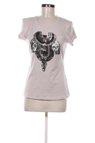 Damen T-Shirt Zara, Größe L, Farbe Grau, Preis 8,07 €