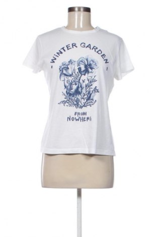 Damski T-shirt Zara, Rozmiar S, Kolor Biały, Cena 27,59 zł