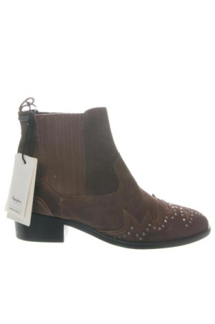 Botine de damă Pepe Jeans, Mărime 38, Culoare Maro, Preț 827,50 Lei