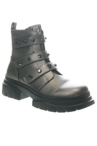 Damen Stiefeletten Steve Madden, Größe 40, Farbe Silber, Preis € 124,99