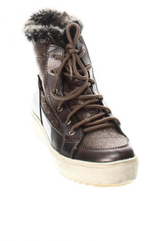 Damen Stiefeletten Unbranded, Größe 38, Farbe Aschrosa, Preis 24,49 €