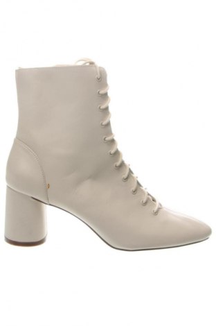 Botine de damă Zara Trafaluc, Mărime 40, Culoare Ecru, Preț 388,99 Lei