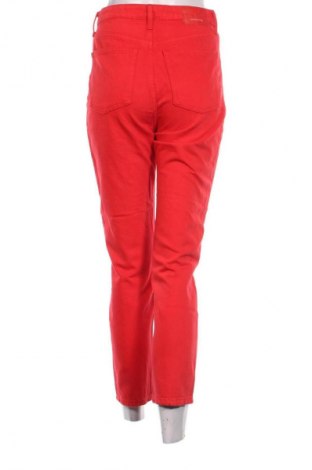 Blugi de femei Bershka, Mărime S, Culoare Roșu, Preț 50,99 Lei