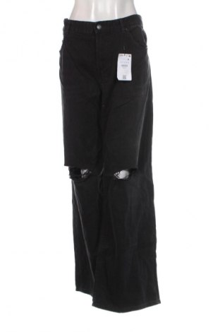 Dámske džínsy  Bershka, Veľkosť XL, Farba Čierna, Cena  26,95 €