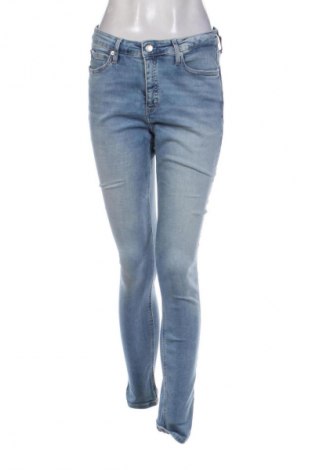 Damskie jeansy Calvin Klein Jeans, Rozmiar L, Kolor Niebieski, Cena 156,00 zł