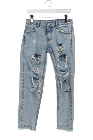 Blugi de femei Cropp, Mărime S, Culoare Albastru, Preț 107,89 Lei