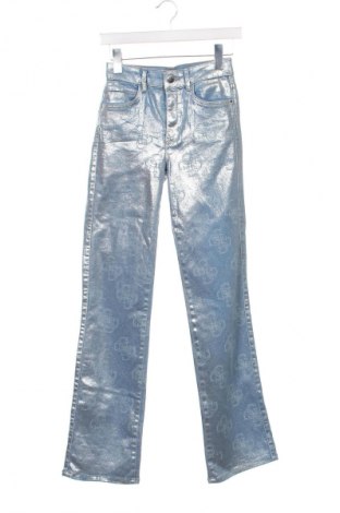 Damskie jeansy Guess, Rozmiar XS, Kolor Niebieski, Cena 467,36 zł