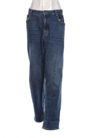 Damskie jeansy H&M, Rozmiar XXL, Kolor Niebieski, Cena 66,67 zł
