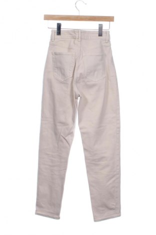 Damskie jeansy H&M, Rozmiar XS, Kolor Beżowy, Cena 66,67 zł