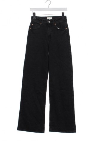 Дамски дънки H&M, Размер XS, Цвят Сив, Цена 29,99 лв.