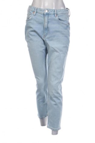 Damskie jeansy H&M, Rozmiar L, Kolor Niebieski, Cena 66,39 zł