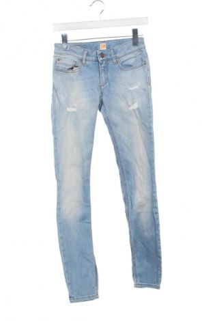 Damskie jeansy Hugo Boss, Rozmiar XS, Kolor Niebieski, Cena 314,60 zł