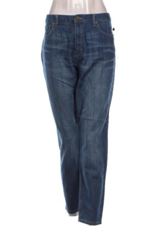 Blugi de femei Jones New York, Mărime L, Culoare Albastru, Preț 322,99 Lei