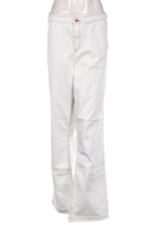 Damskie jeansy La Redoute Taillissime, Rozmiar 5XL, Kolor ecru, Cena 94,38 zł