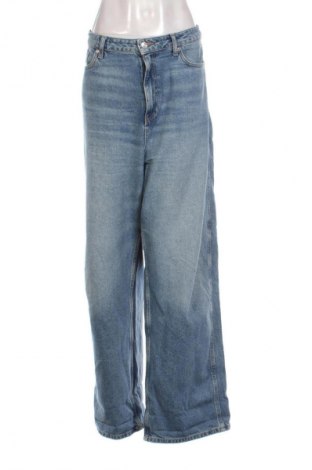 Damskie jeansy Mango, Rozmiar XXL, Kolor Niebieski, Cena 78,16 zł