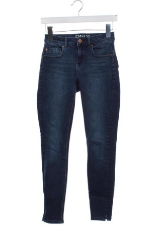 Damskie jeansy ONLY, Rozmiar XXS, Kolor Niebieski, Cena 78,16 zł