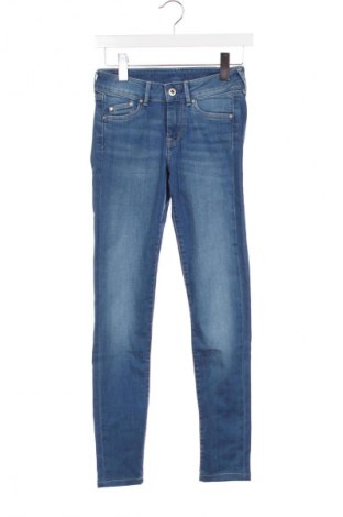 Дамски дънки Pepe Jeans, Размер XS, Цвят Син, Цена 74,99 лв.