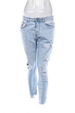 Damskie jeansy Pull&Bear, Rozmiar L, Kolor Niebieski, Cena 66,99 zł
