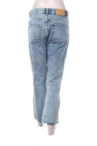 Blugi de femei Pull&Bear, Mărime M, Culoare Albastru, Preț 100,99 Lei