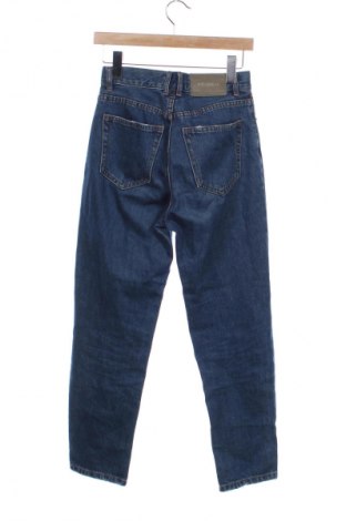 Blugi de femei Pull&Bear, Mărime XS, Culoare Albastru, Preț 125,23 Lei