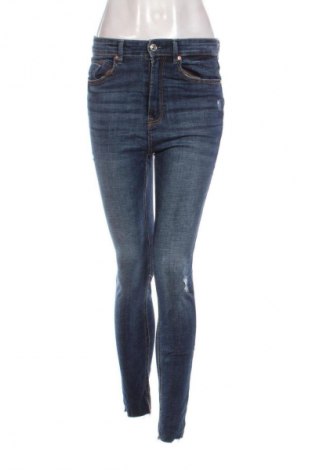 Blugi de femei Stradivarius, Mărime S, Culoare Albastru, Preț 100,99 Lei