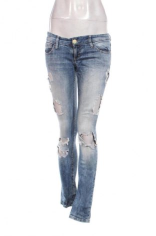 Damskie jeansy Stradivarius, Rozmiar M, Kolor Niebieski, Cena 67,41 zł