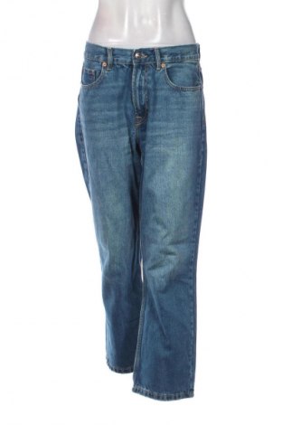 Blugi de femei Stradivarius, Mărime M, Culoare Albastru, Preț 76,32 Lei