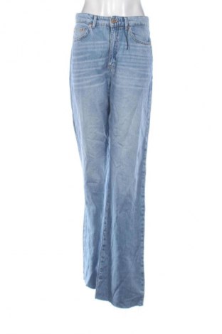 Blugi de femei Stradivarius, Mărime M, Culoare Albastru, Preț 100,99 Lei